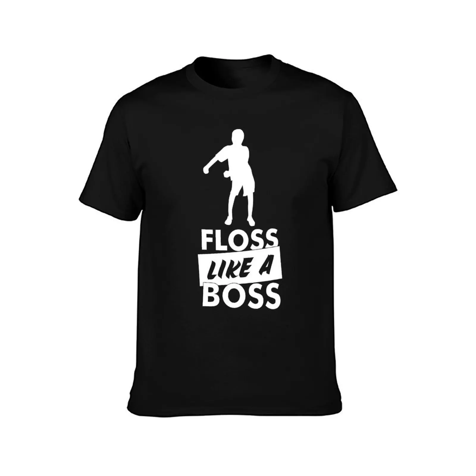Floss Like A Boss - Flossing Dance Move T-Shirt Simple Print Design T-Shirt