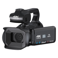 Full 4K 60FPS Professional Camcorder for Photography 64MP WiFi Livestream Web Video Camera 4\