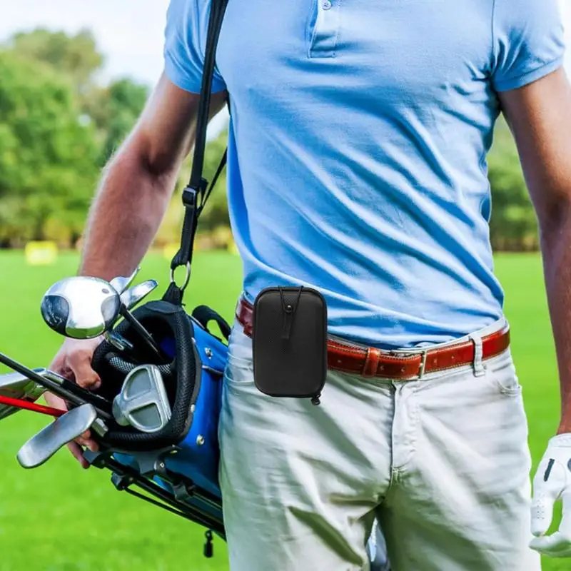 ^Golf Rangefinder Case EVA Hard Cover Range Finder Bag Outdoor Telescope Hunting Rangefinder Storage Case Mini Shockproof Bag