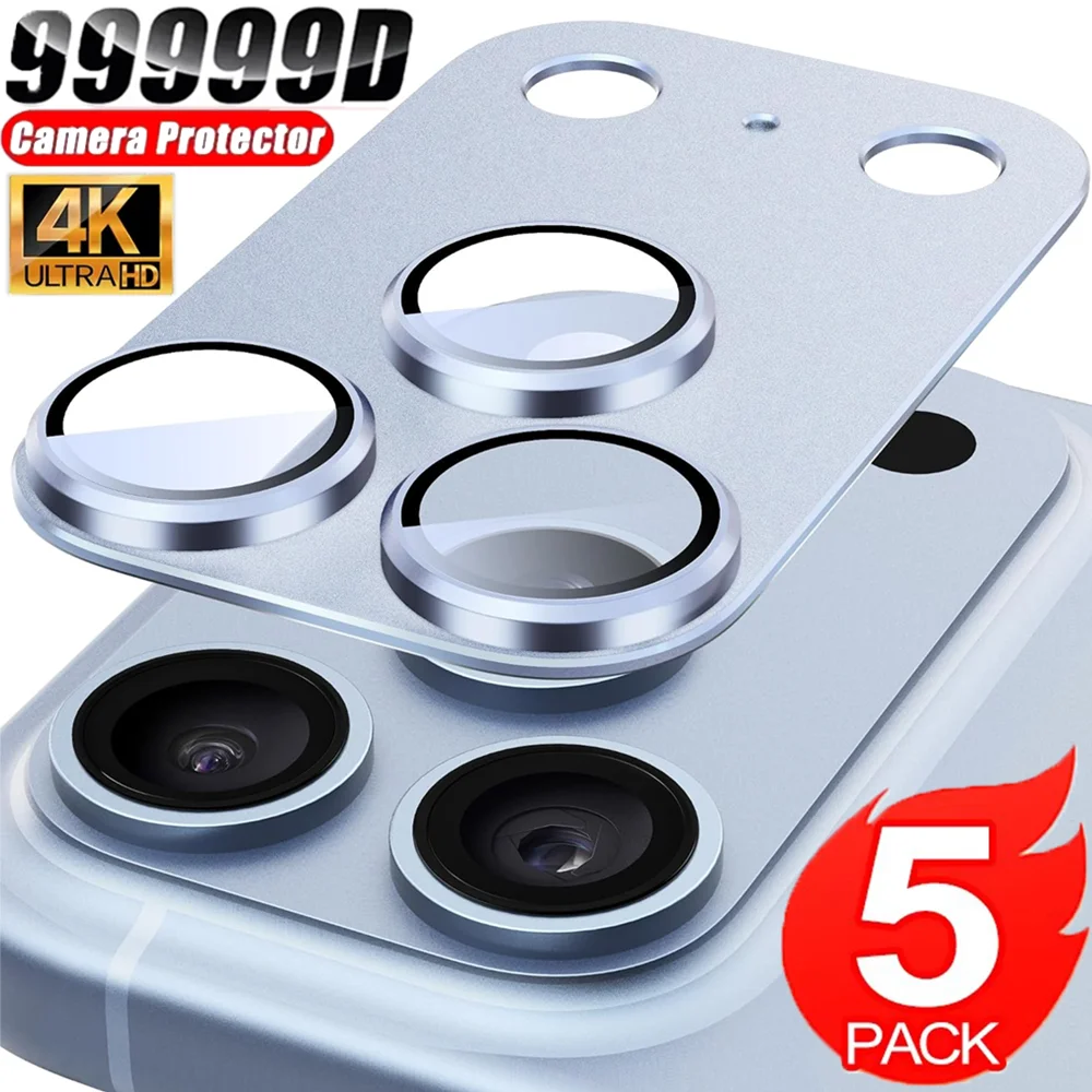 Camera Lens Protector - 1-5PCS 3D Camera Lens Protectors for