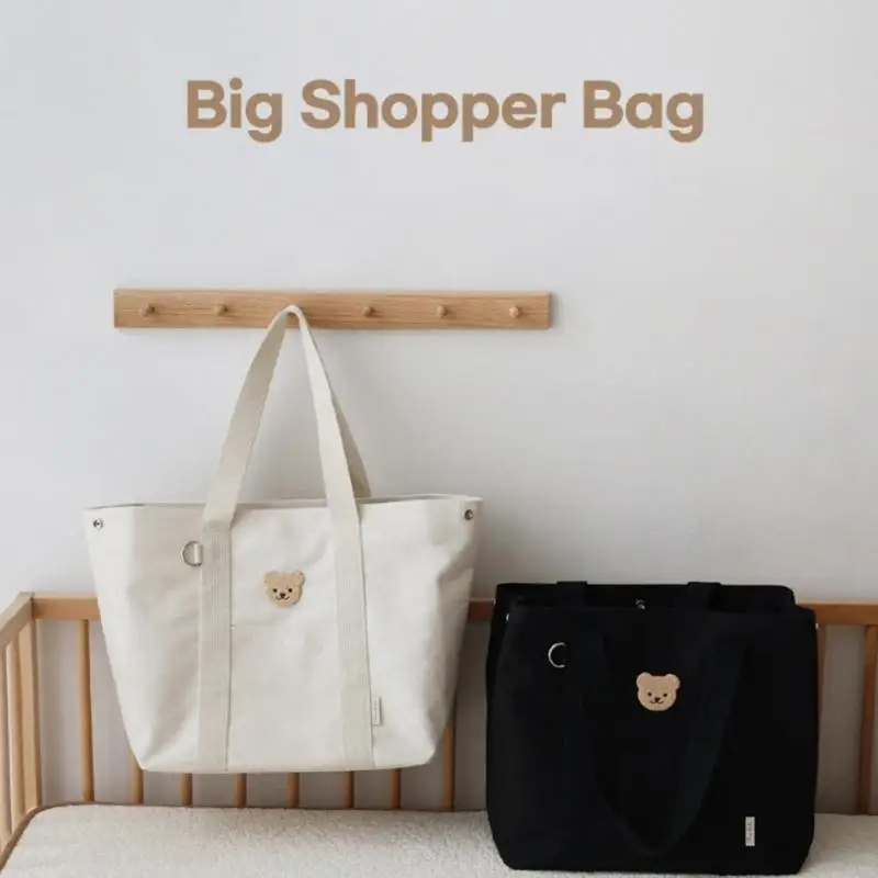 

Q22D Baby Diaper Bag Nappy Handbag Mummy Travel Shoulder Bag Hand Carry Bag Diaper Storage Large Bags Feeding Mom Essential