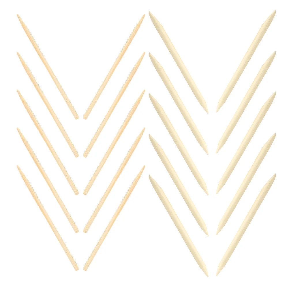 

200Pcs Scratch Paper Art Pens Natural Wood Sticks No Burrs Creative Drawing Tools for Family DIY Fun Activities