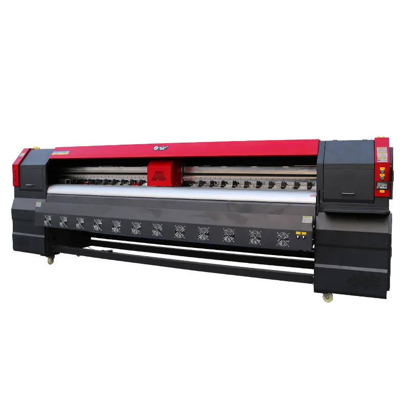 Impressora grande Konica Minolta, KM512i, barata, de alta qualidade, solvente, impressão, produtos, como enviado, 3,2 m