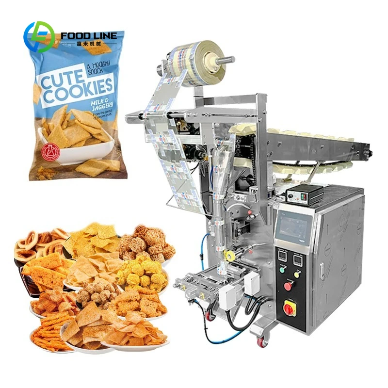 Customized Easy Operation Low Price Vertical Sealing Machine Butter Milk Biscuit Chocolate Sachet Bag Filling Packing Machine