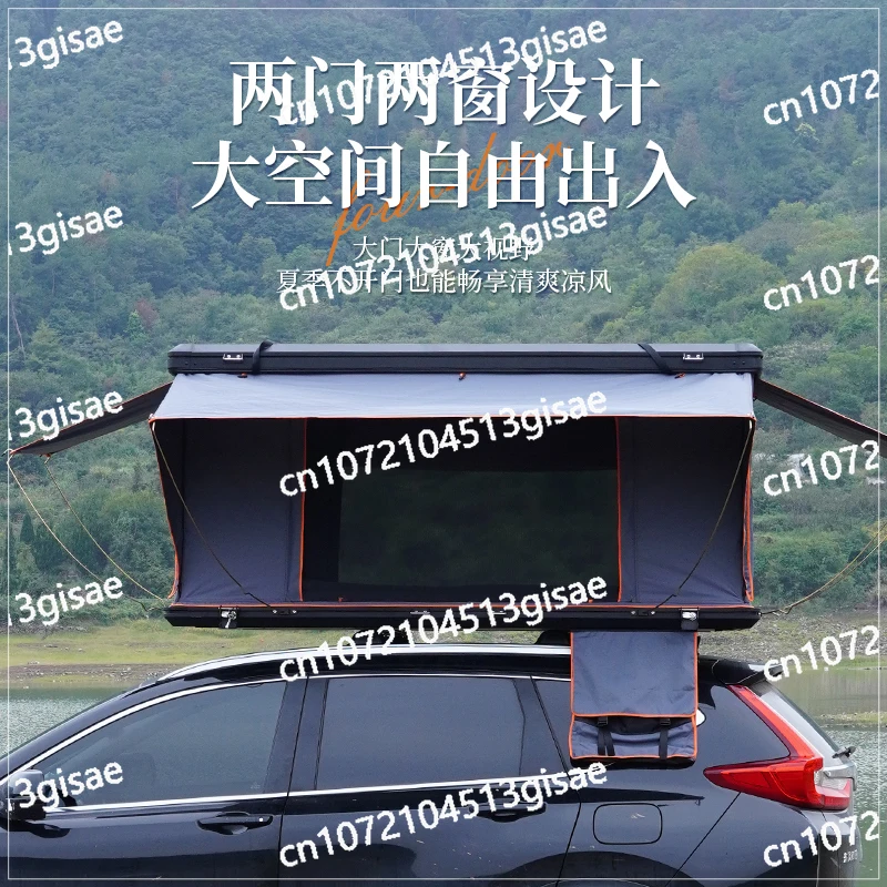 Aluminum Alloy Hard Roof Tent Car Tent Hydraulic Automatic Sunroof Into Solar Outdoor Camping