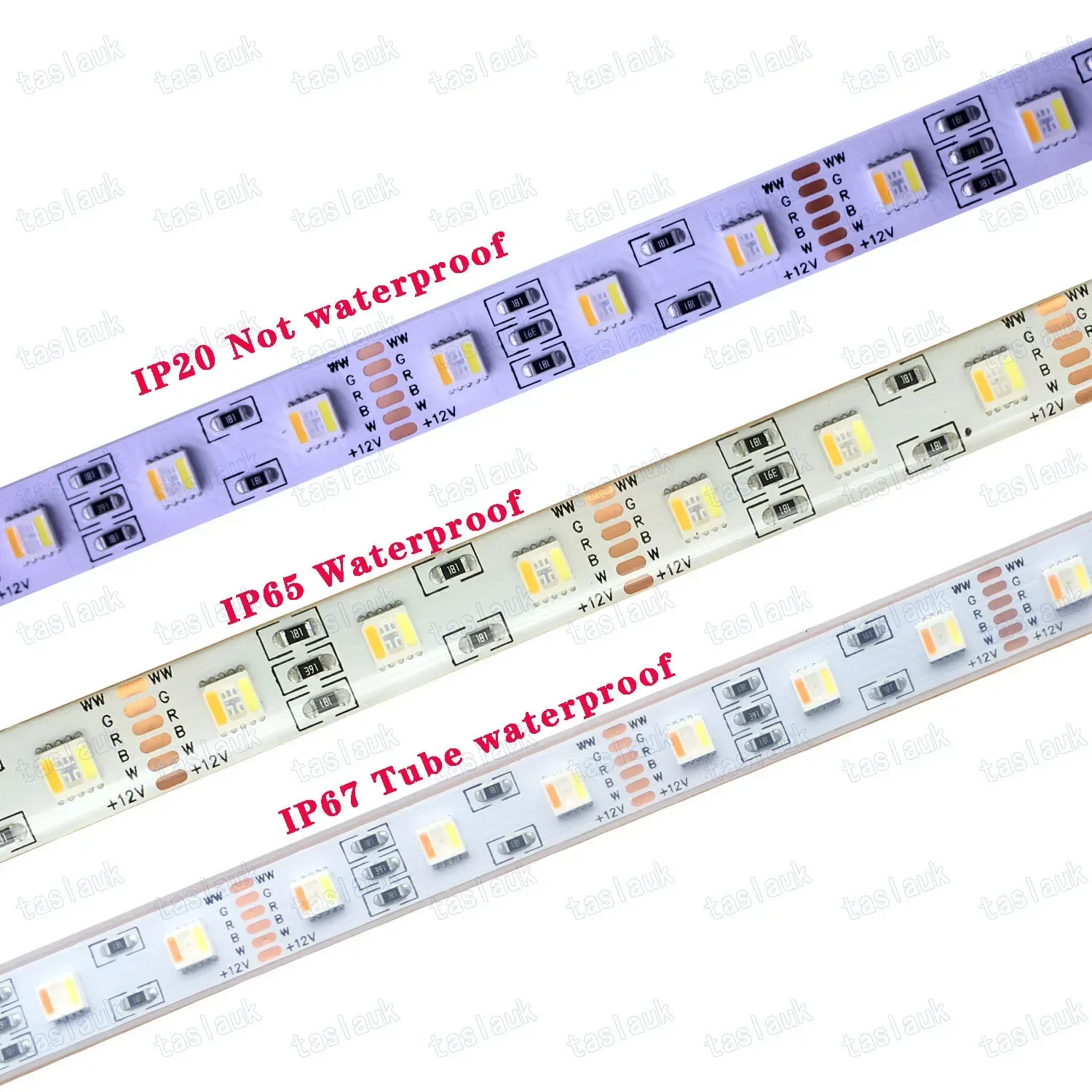 5M LED Strip Light RGBCCT 60leds 84 96leds /m 112leds /m 5050 SMD Led Tape Bar Light String Holiday Decoration Lights 12V 24V