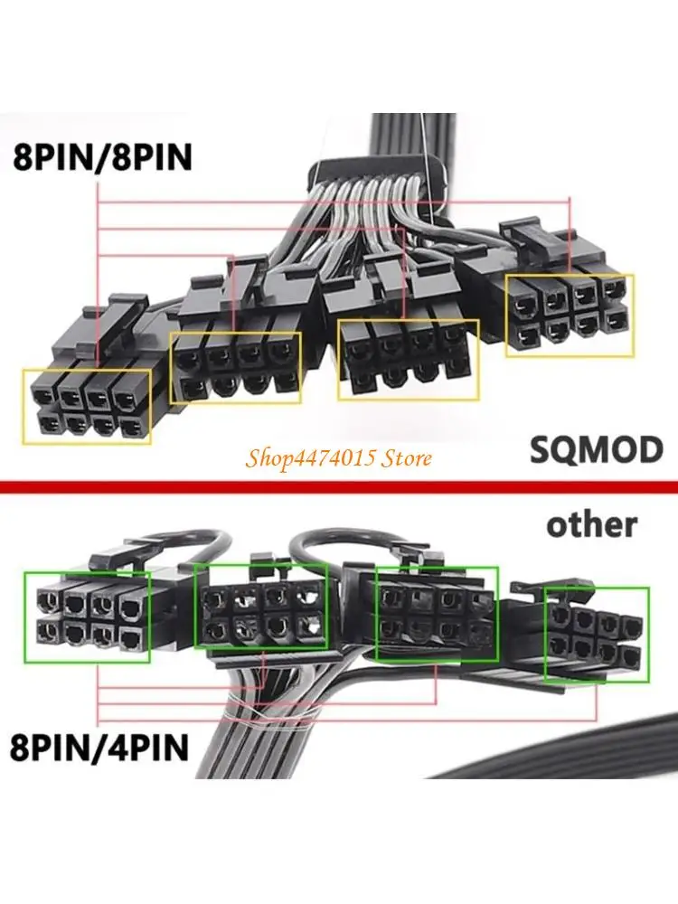 

K1AA New PCIE5.0 Power Cable 8PIN to GPU PCIE5.0 12VHPWR 16PIN(12+4)