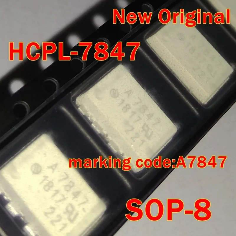 1Pcs to 100Pcs Hcpl-7847 Sop-8 New Original Marking Code: A7847 Drive Optocoupler Coupler