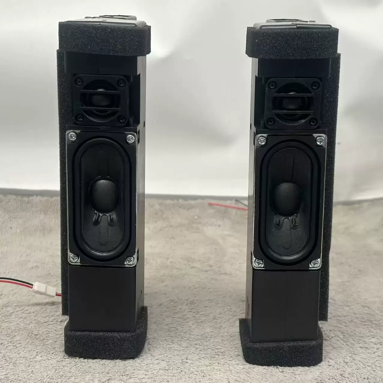 2PCS GHXAMP 198mm*120mm 2-Way Passive Labyrinth Bass-Reflex Speaker – 6Ω 18W