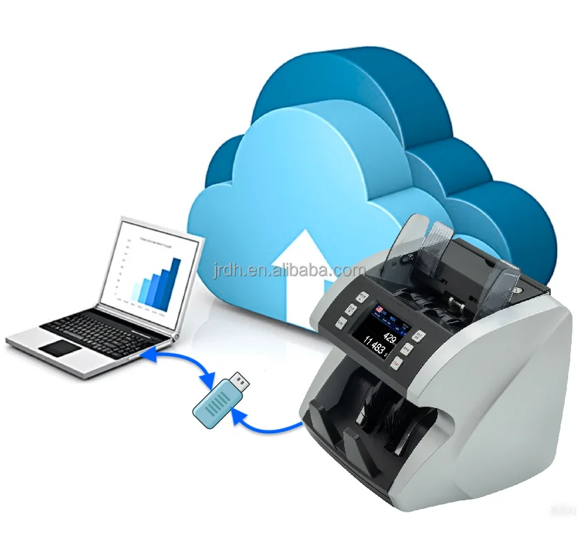 MA-600S 紙幣計数機 印刷機能付き 偽造検知機能搭載 混合通貨対応紙幣計数機