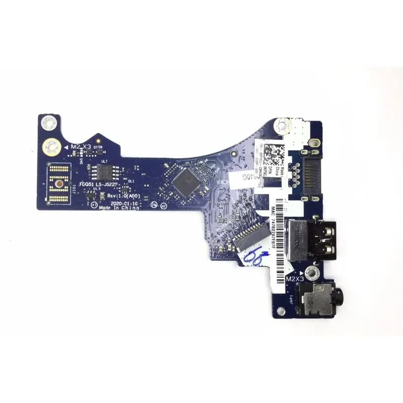 N+ USB Audio Headphone Jack Daughter Board LS-J522P Replacement For Dell Alienware M15 R4 FDQ51 Laptop