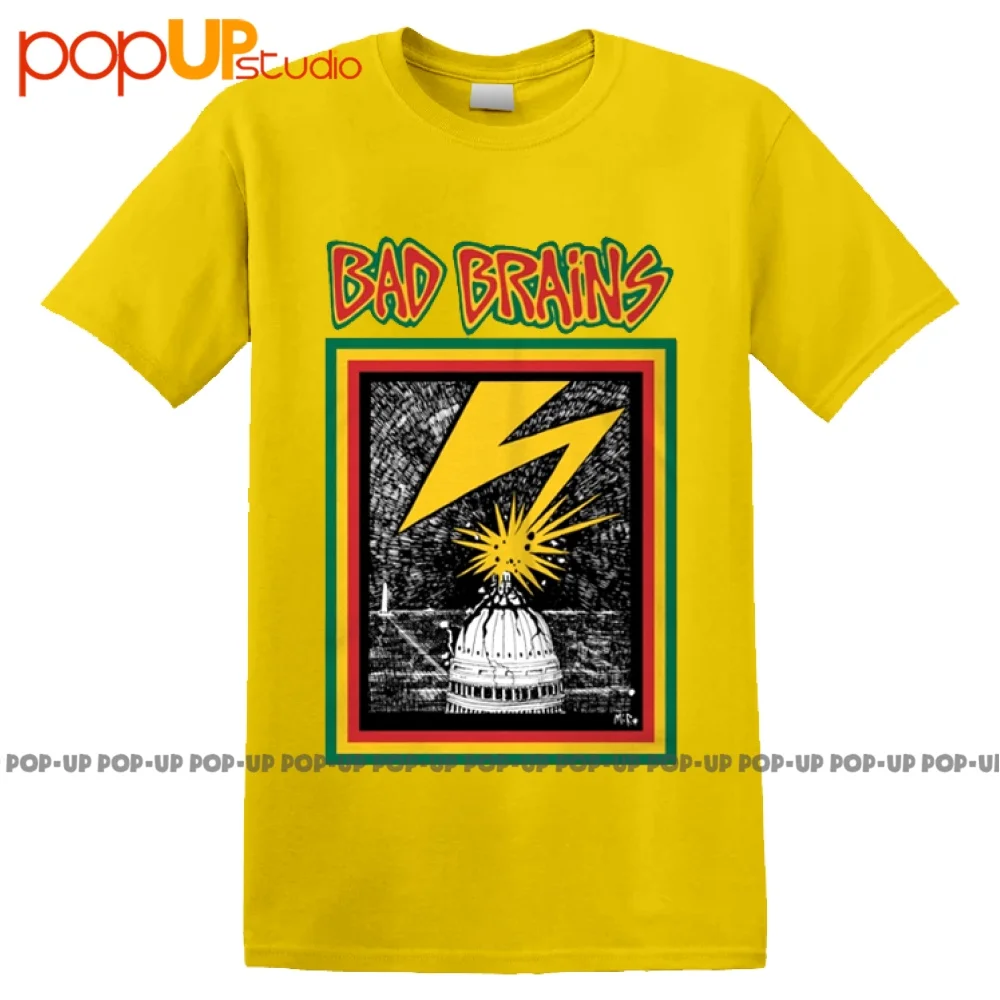 BAD BRAINS - 'Bad Brains' T-Shirt (Yellow)