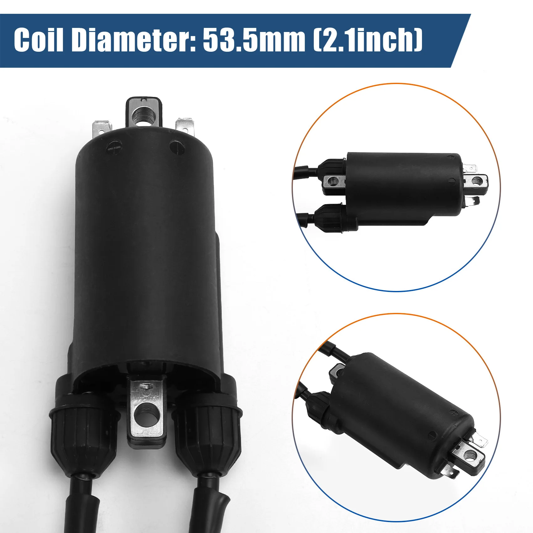 

НОВИНКА-1 комплект мотоциклетной катушки зажигания и колпачки для свечей зажигания для Honda CB650 CB750 CB900 CB1000 1979-1983 Goldwing 1100 1200 GL 1100