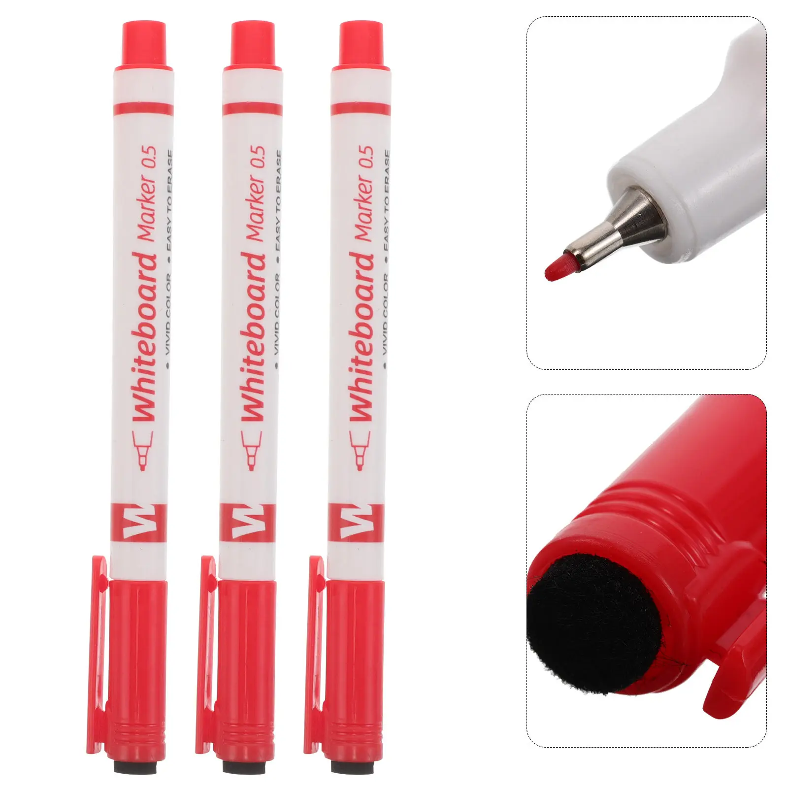 

20Pcs Whiteboard Markers Fine Tip Ultra-Fine Dry Erase Pens Washable Erasable Colored Markers for Classroom Office Painting