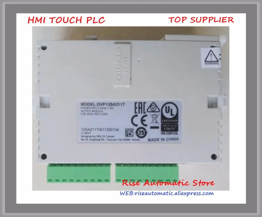 New Original Programmable Controller Module DVP12SA211T PLC 24VDC 8DI 4DO Transistor