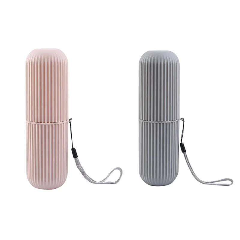 Tragbare Zahnpasta Zahnbürste Schützen Halter Fall Reise Camping Lagerung Box Organizer Reise Toilettenartikel Lagerung Tasse Neue Creat