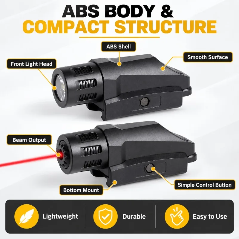 ABS Housing Under Hang Torch and Beam Indicator Hobby Model Replacement Parts