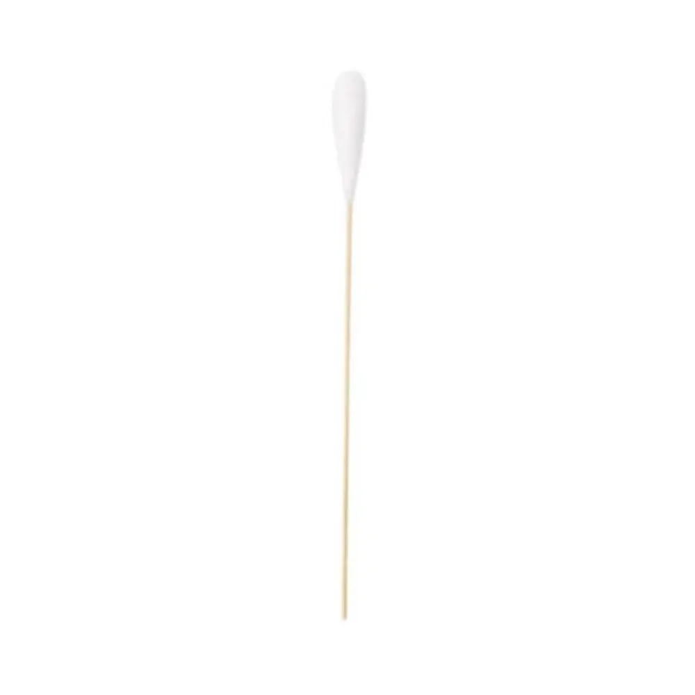 100pcs 7.87inch Long Cotton Swabs with Wooden Handles Skincare Routine Makeup Swabs Soft Tips Smooth Tips Eyes Cotton Swabs