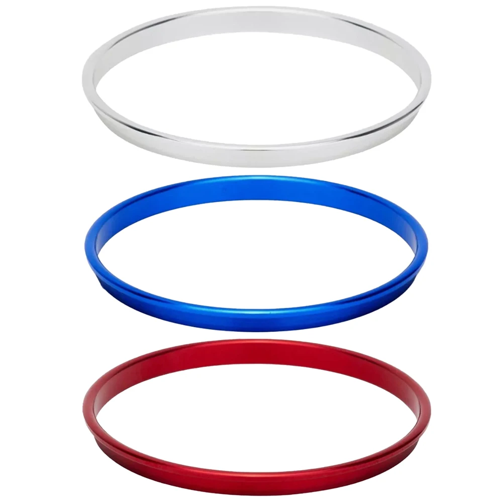 Car Interior Headlight Knob Switch Trim Ring For Golf MK5 MK6 For Passat B6 B7 CC For Touran For Tiguan Interior Mouldings