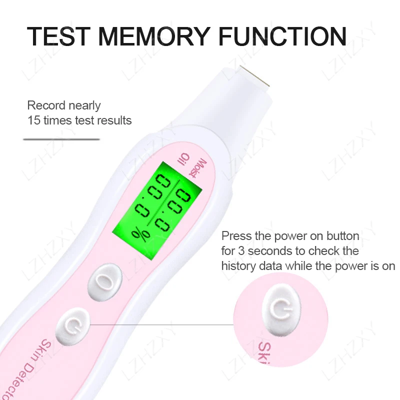 พลาสม่าเลเซอร์ความงามเครื่องทดสอบสีผิวเครื่องวิเคราะห์ผิวแบบพกพา Skin Tone Sensor