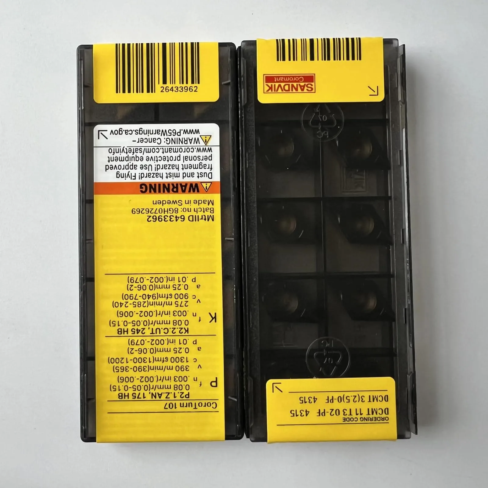 

Оригинальный SANDVIK/DCMT11T302-PF 4315/инструмент для лезвий из твердого сплава, 10 шт.