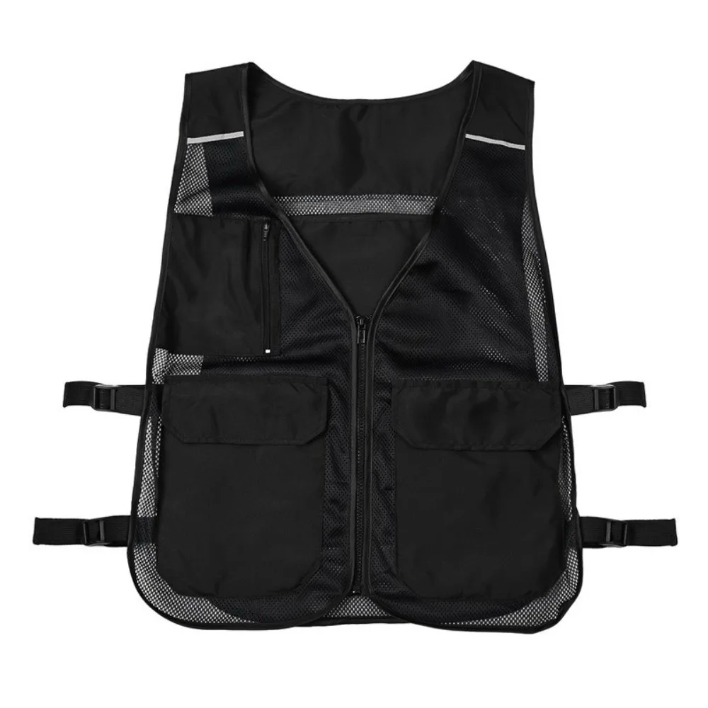 

Universal Size Cooling Vest with 4 Ice Packs Pockets High Temperature Resistance Heatstroke Prevention Vest