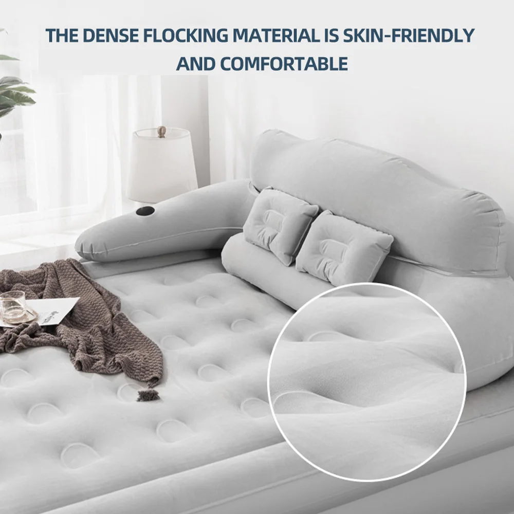 

150*203cm Household Inflatable Mattress Outdoor Air Cushion Bed Single Foldable Inflatable Bed Lazy Bed Inflatable Bed
