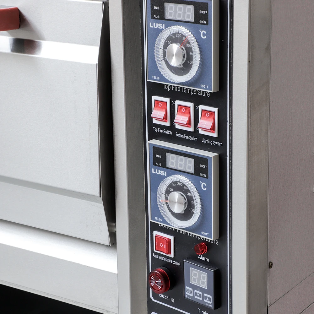 2025 Hot Sale Commercial Bakery Equipment Deck Oven 3 Deck 6 Tray Baking Oven Electric Bakery Oven