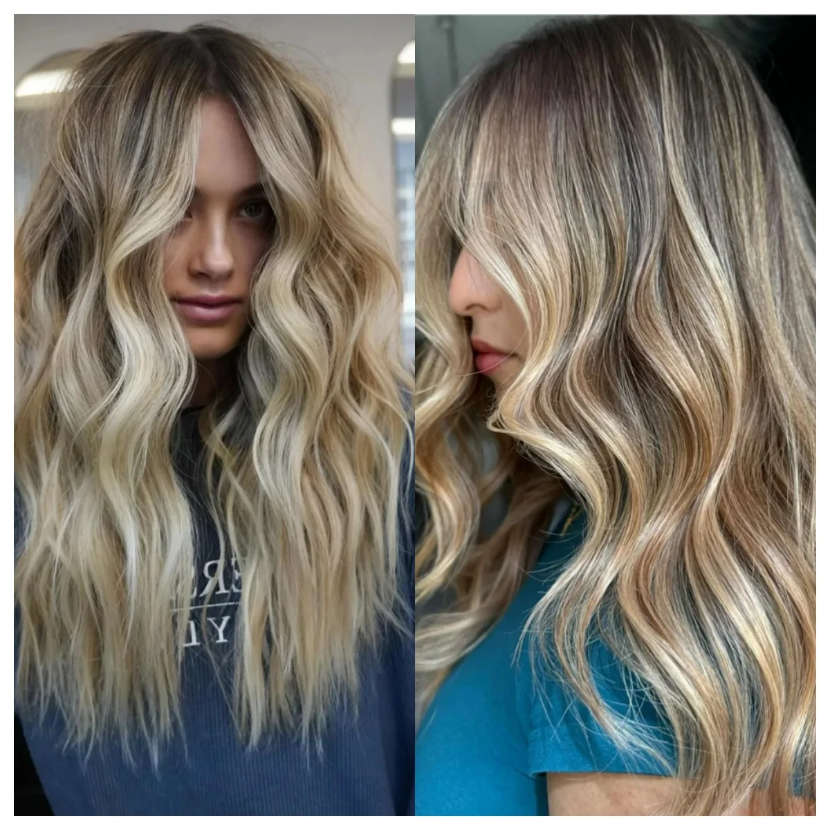 

Ombre Блондинка Коричневые Волнистые Парики Волос с Выделенными Светлыми Длинными Волнистыми Париками Платиновый Блондин Синтетические Объемные Волны Мягкие Парики Ежедневные Парики