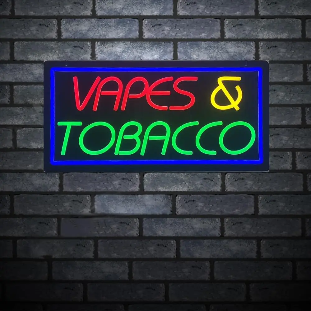 enseigne-neon-vapes-et-tabac-enseigne-led-vapes-et-tabac-enseigne-lumineuse-led-ouverte-pour-magasin-de-cigarettes-Electroniques-panneau-d'affichage-en-acrylique-pur-19”-x-9