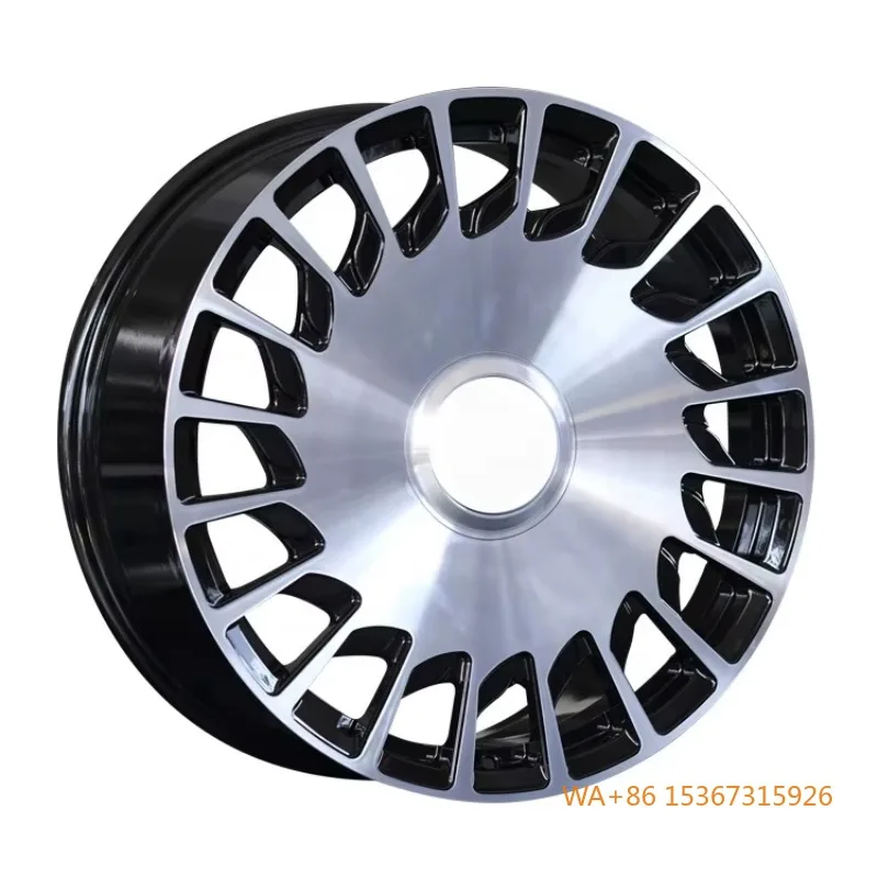 

Custom 5-Hole Black Alloy Rims 15-17 Inch ET38/40 High Quality Passenger Car Rims