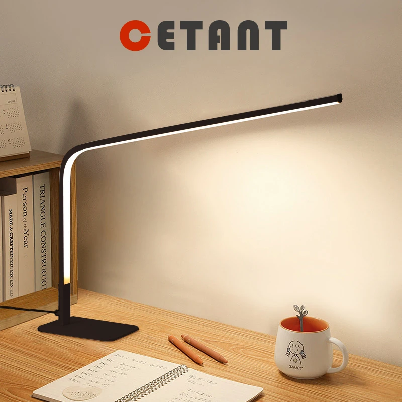 

LED Desk Lamp Modern Dimming Reading Lighting For Bedroom Headboard Study Living Room Home Indoor Long Strip Shaped Illumination