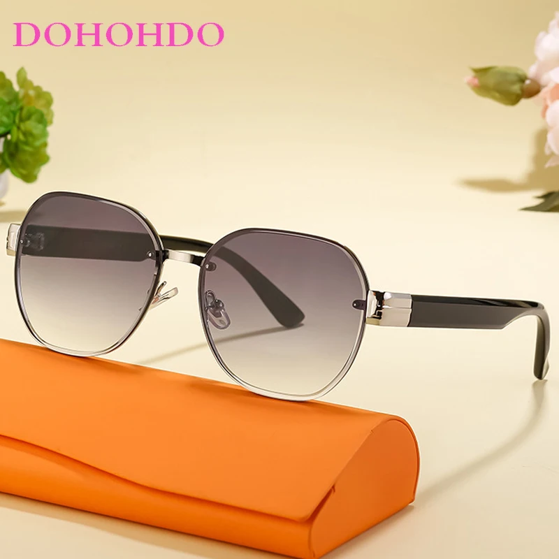 

New Trendy Luxury Brand Designer Square Frame Women Sunglasses Vintage Punk Sunglass Men Outdoor Driving Eyeglasses Female UV400