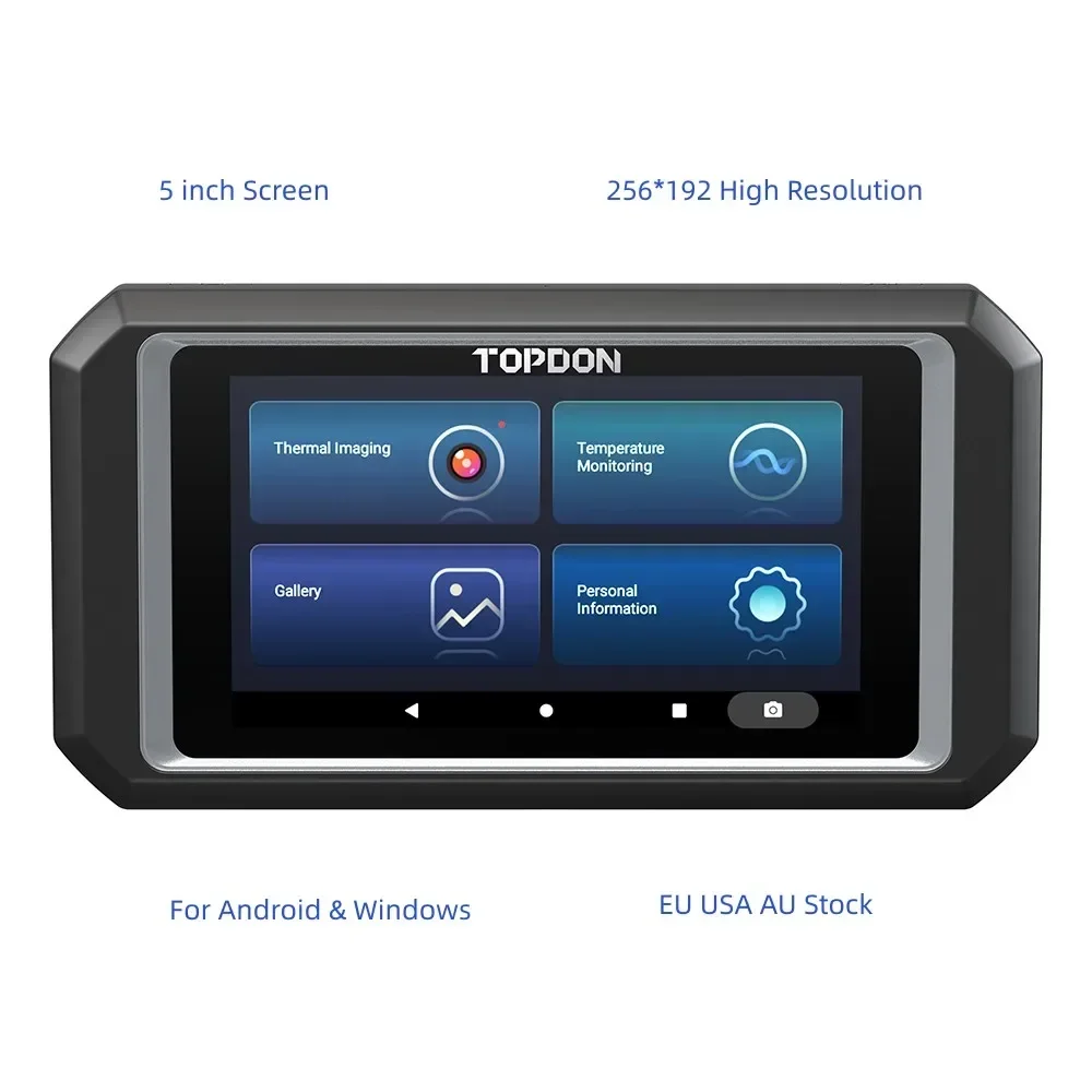 

TC003 Professional Portable high solution 5 inch screen android car ir infrared thermal imaging