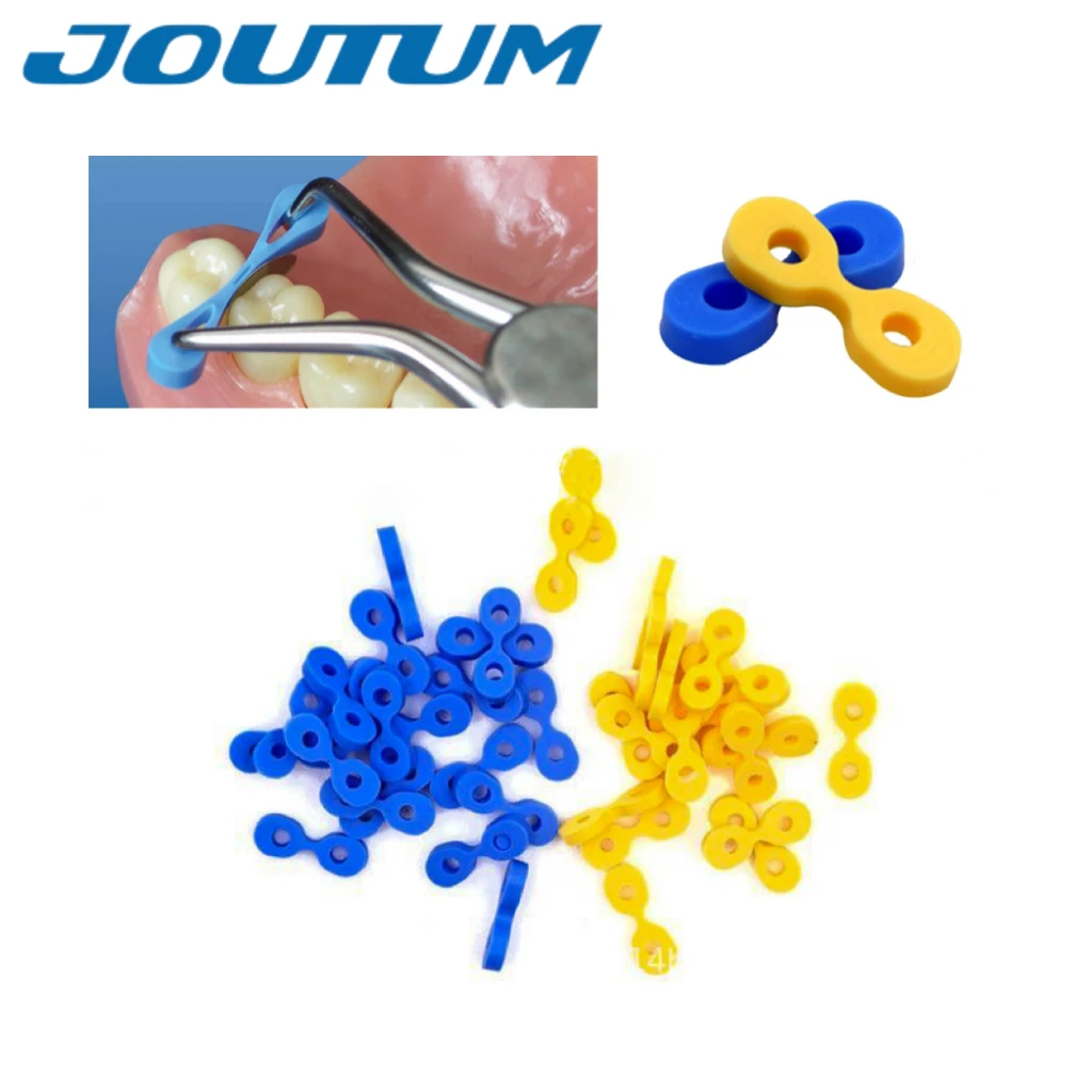 مُفرِز أسنان مرن للأسنان ، أسافين تثبيت ، مصفوفات مصفوفة ، مركب سد ، مطاط ، من من من المطاط ، من من من من من من 40 إلى 40 #6