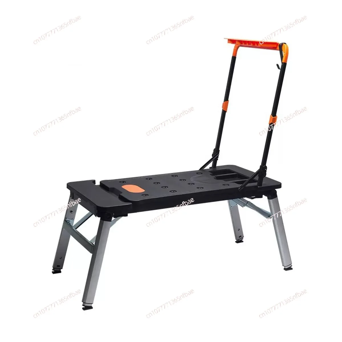 

Mobile Scaffold Work Platform - Portable Electric Stool Multifunction Workbench Cart Heavy-Duty