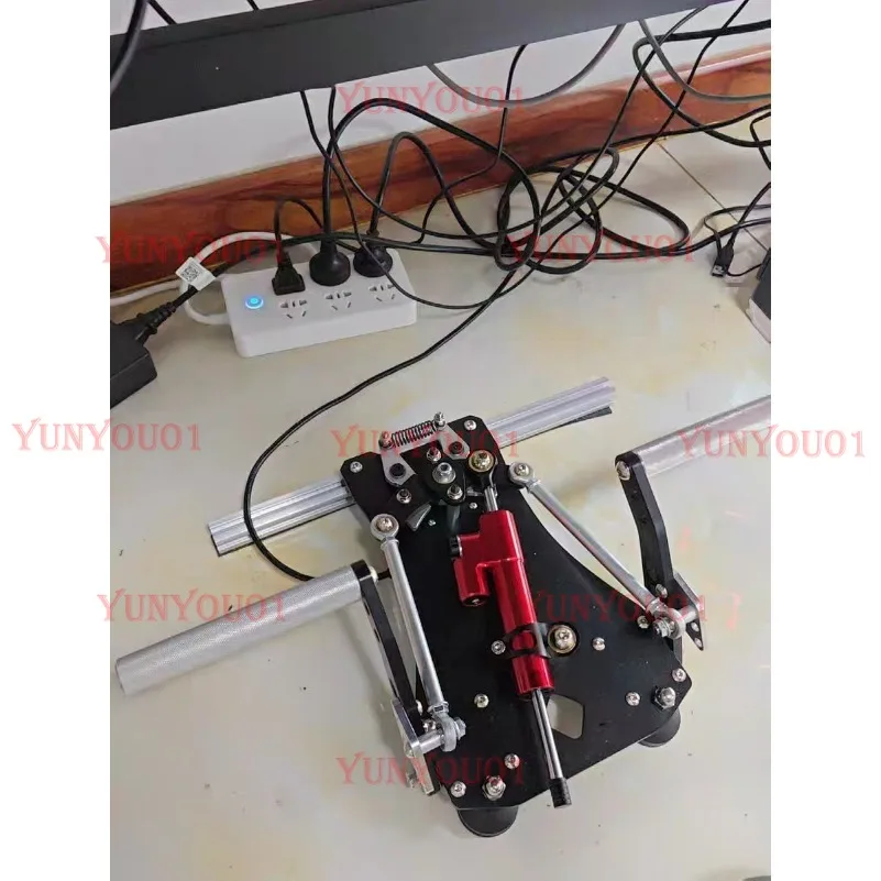 

Simplayer SN-1 Flight Rudder Pedals Flight Simulator Rudder Pedals (Standard Version/Damper Version) w/ Hall Sensor