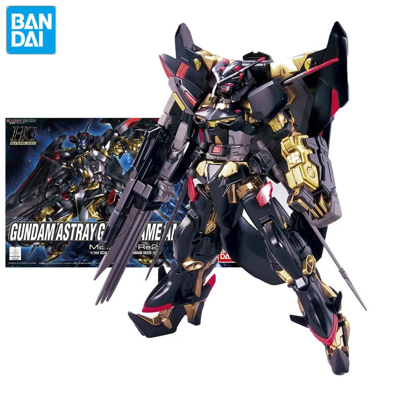 

Bandai Genuine Gundam Model Garage Kit HG Series 1/144 Gold Frame Amatsu MINA Anime Action Figure Toys for Boys Collectible Toy