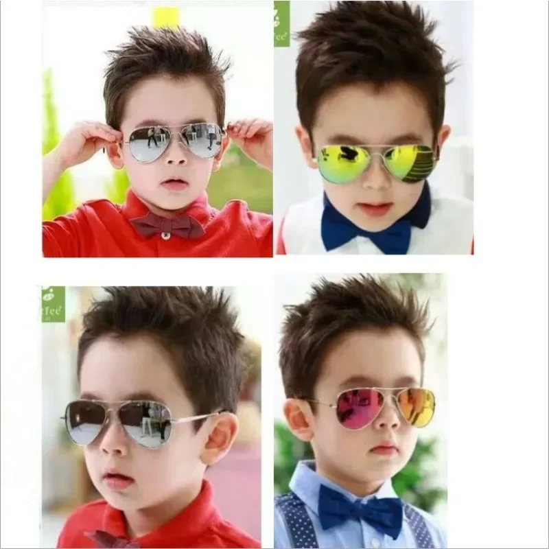 1PC Vintage Kids Sunglasses UV400 Brand Designer New Trend Children Sun Glasses Luxury Shades Baby Boys Girls Eyewear