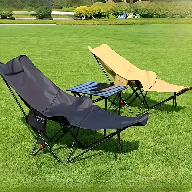 Frühlings- und Sommer-Camping-Klappstuhl, Abnehmbarer Angelstuhl, Geeignet für Outdoor-Camping und Entspannung im Garten