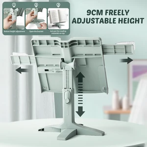 Multifunktionales Leseregal für einstellbares Haus, Landung, tragbare Buchunterstützung, Dokumentregal, Lesenschelf 6 Hauptverkaufsbuch - №3