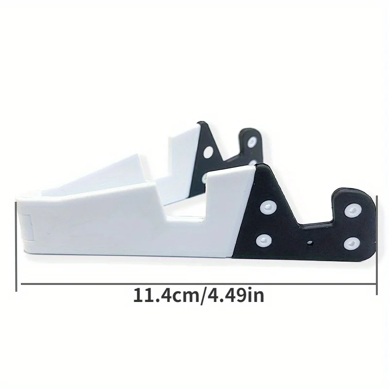 1pc V Shaped Folding Cellphone Stand Holder Portable Tabletop Tablet Mobile Phone Holder Bracket