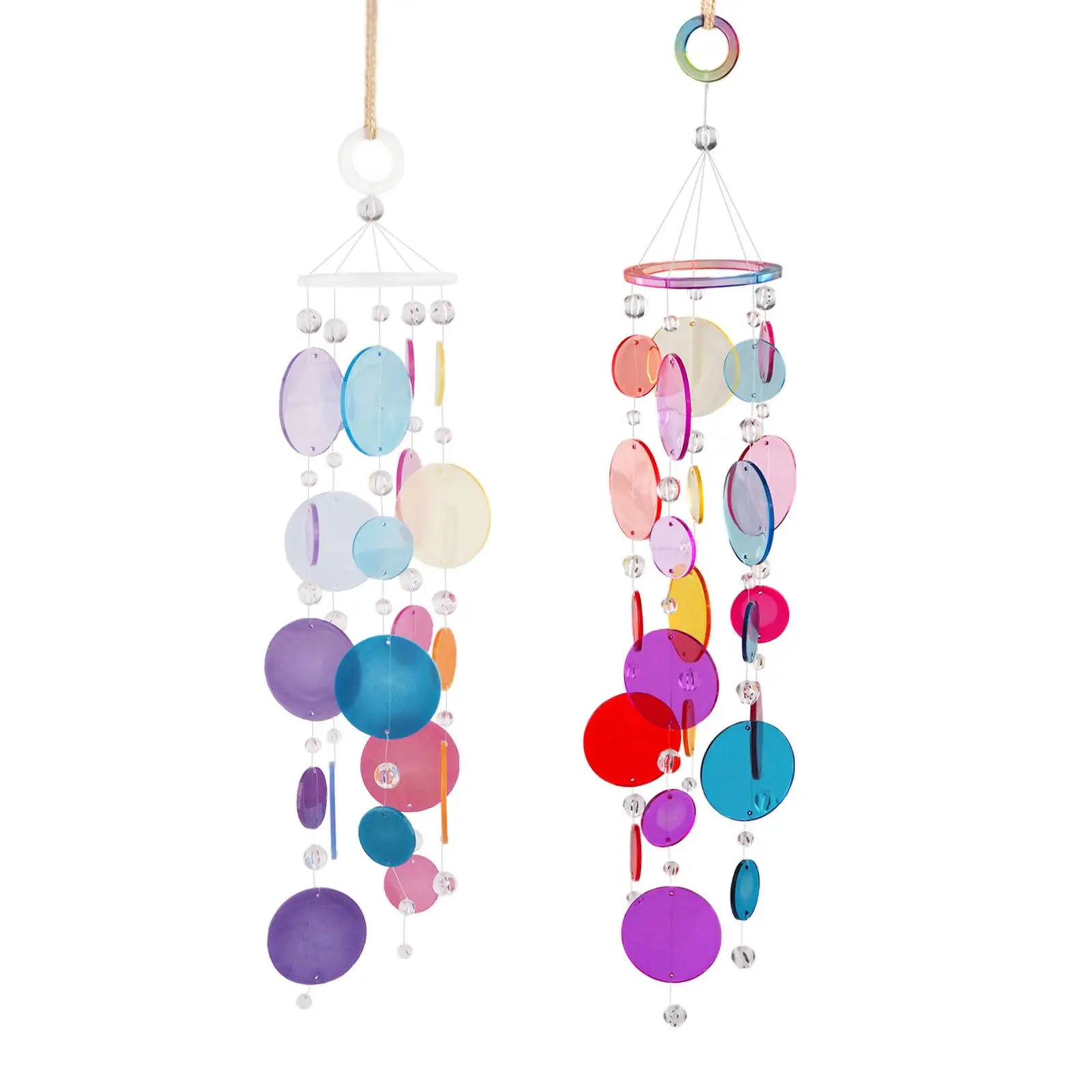 Silicone Mold DIY Wind Chimes Resin Casting 30 Beads Jewelry Making Moulds Moon Stat Pendant Charms for Wedding Garden Yard Home