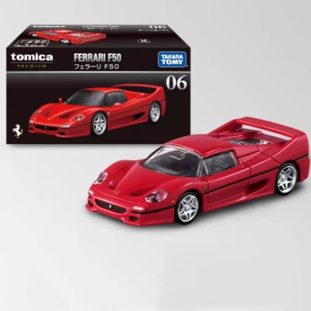 Takara Tomy Tomica Premium Diecast Alloy Car Model LaFerrari Ferrari Sports Car No 38 Collectible For Collection Enthusiasts