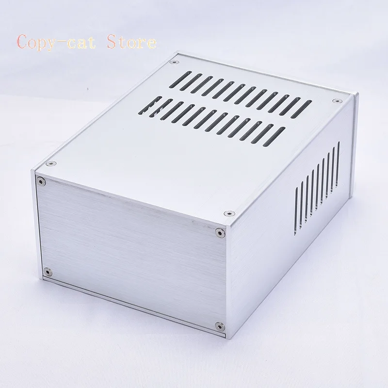 All aluminum surrounding heat dissipation, can be used as power supply, power amplifier silver 1610 multi-purpose chassis