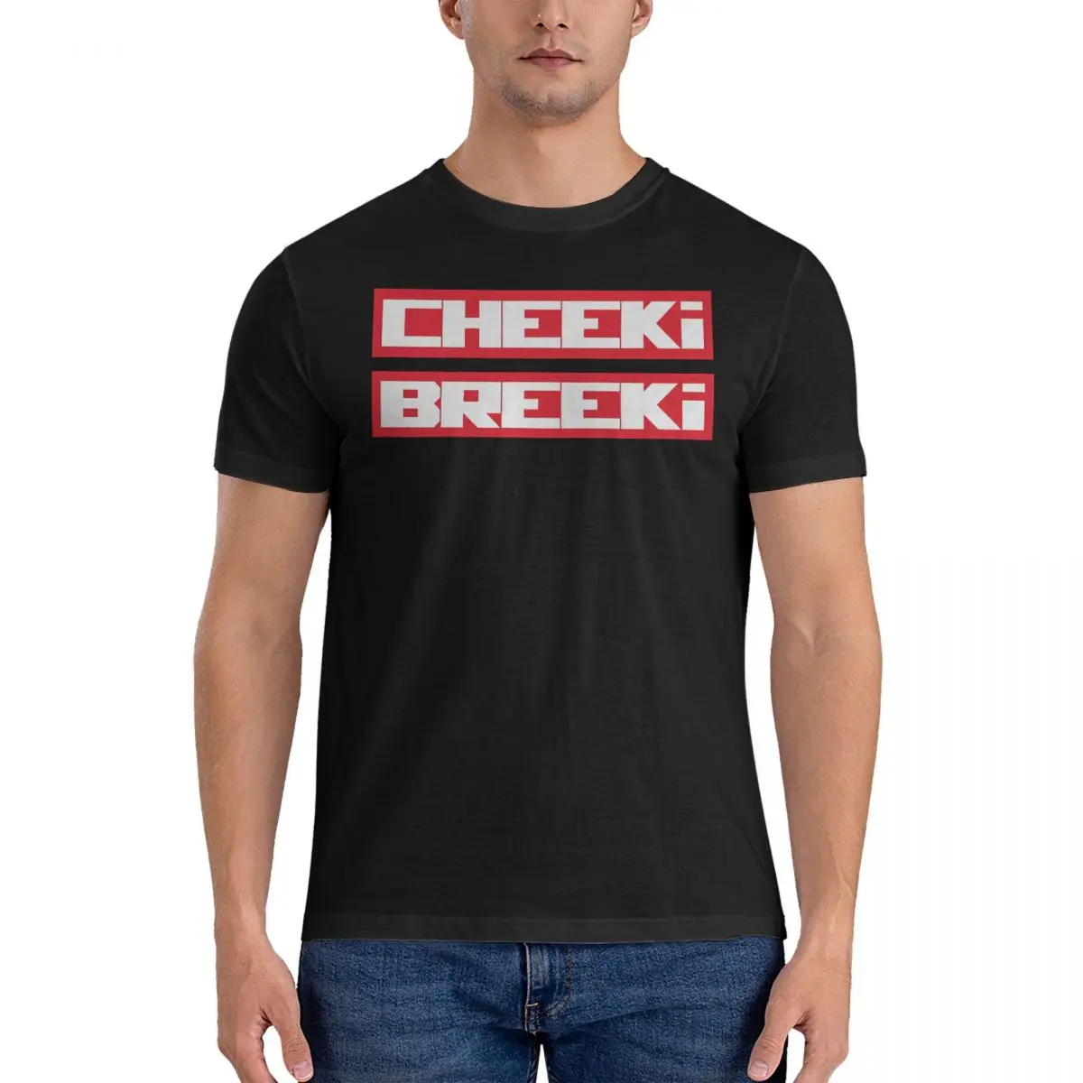 Novelty Cheeki Breeki T-Shirt Men O Neck Cotton T Shirts Escape From Tarkov Short Sleeve Tees Party Clothing