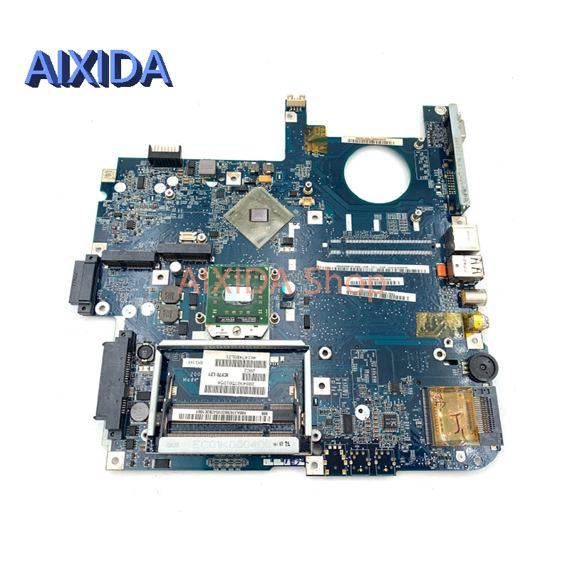 AIXIDA MBAJ702003 ICW50 LA-3581P Mainboard For ACER Aspire 7520 7520G Laptop Motherboard DDR2 without GPU slot full test