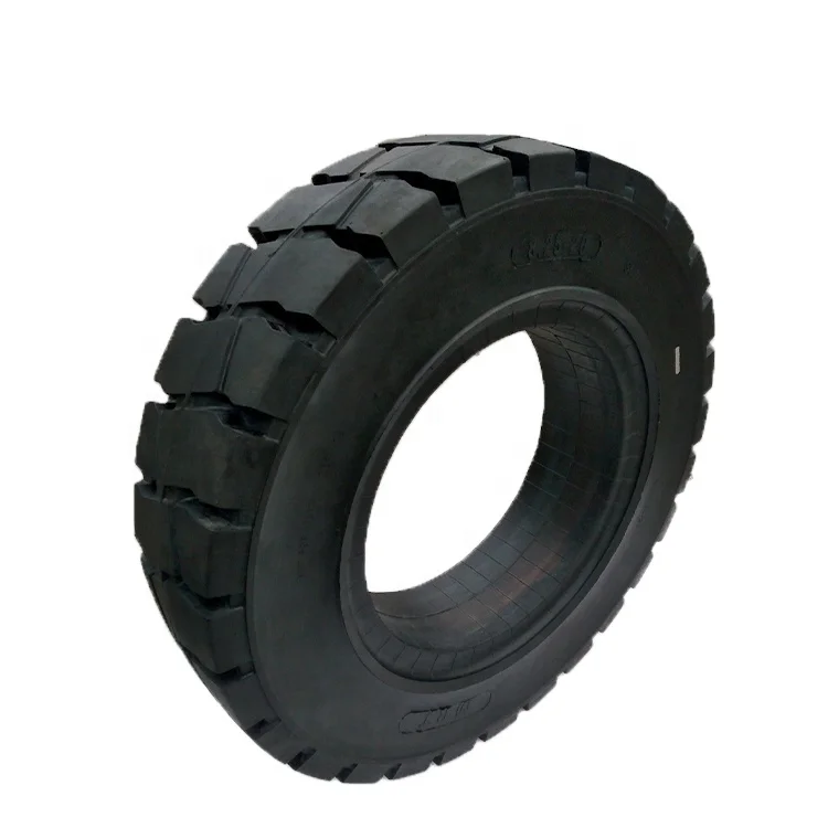 Topower Brand Good Wear Resistant Forklift Solid Rubber Tire 8.25-20