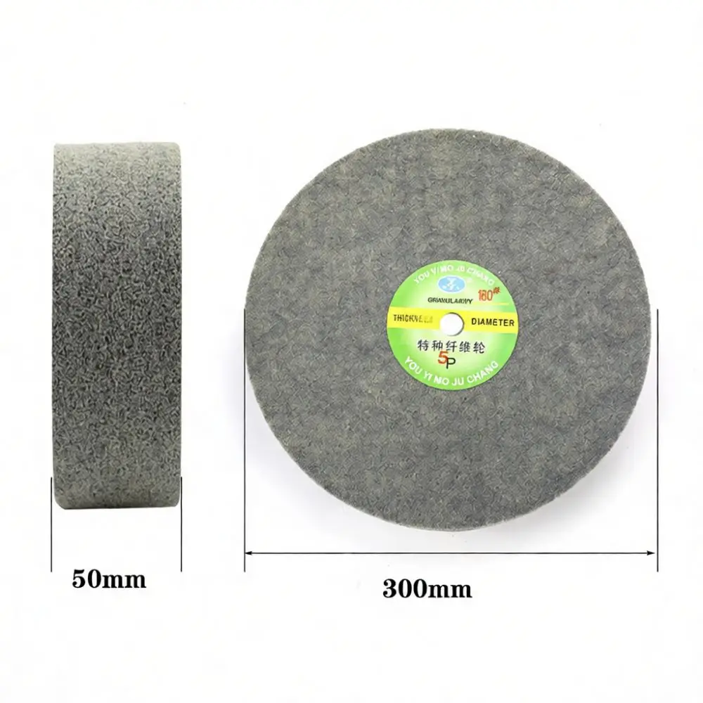 Heavy Duty Nylon Fiber Polishing Wheel For Yongpin Grinding Disc Stainless Steel Aluminum Stone Surface Buffing Accessory