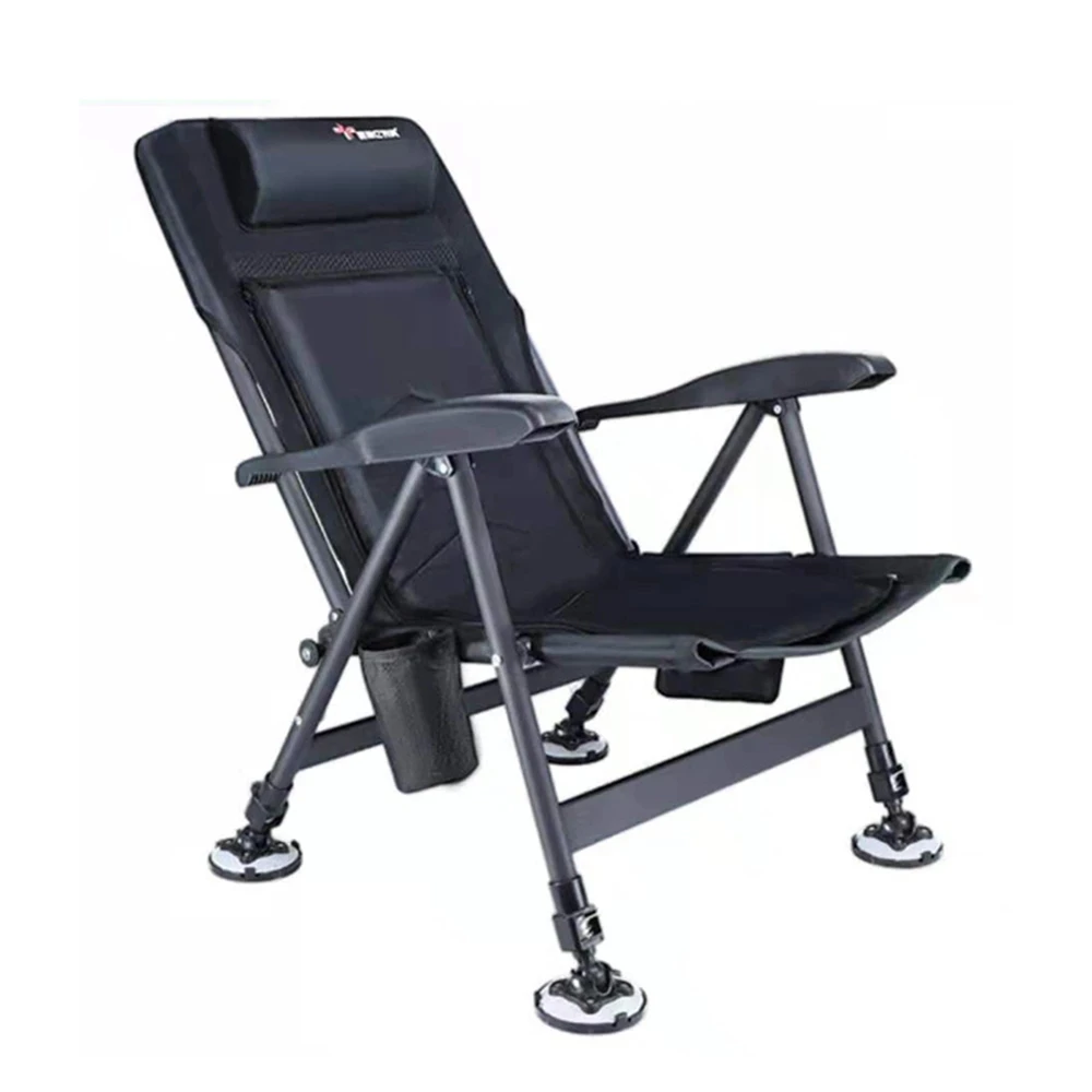 Outdoor New Design Fishing Chair Beach Chair Recliner Four-leg Adjustable Multifunctional Portable
